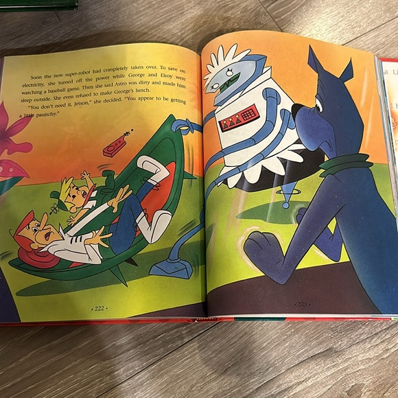 The Cartoon Classics; Five Wonderful Stories in One Deluxe Volume Hardcover - Picture 5 of 6